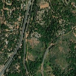 Twin Pines California High Resolution Satellite Map