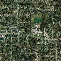 10204 Johnson Drive Shawnee KS 66203 High Resolution Satellite Map