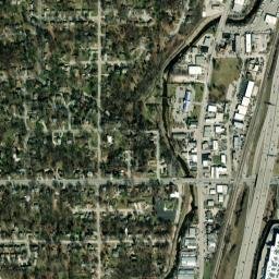 Merriam map(satellite map)