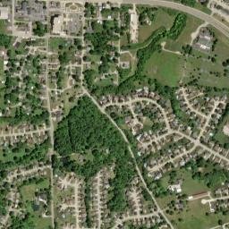 Burlington map(satellite map)
