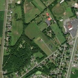 Felton Heights Delaware High Resolution Satellite Map