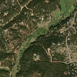1230 Woodland Valley Ranch Drive, Woodland Park High Resolution Satellite Map