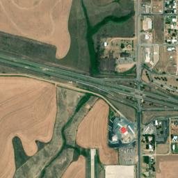 Interstate 70 WaKeeney KS 67672 High Resolution Satellite Map