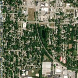 Blue Springs map(satellite map)