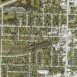 Grain Valley map(satellite map)
