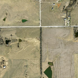 884 North 1850 Road, Lecompton, KS High Resolution Satellite Map