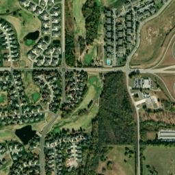 6954-7098 Hedge Lane Terrace, Shawnee High Resolution Satellite Map