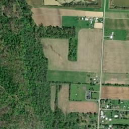 Portland Ohio High Resolution Satellite Map