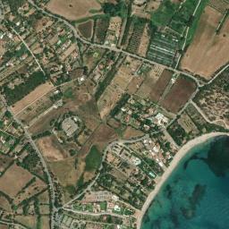 Satellite view of Pula