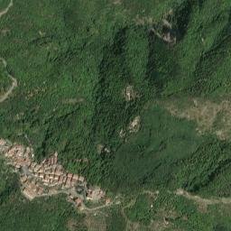 Fossato Serralta map(satellite map)
