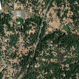 Applegate California High Resolution Satellite Map