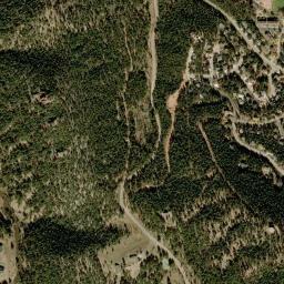 680 Bradford Dr, Woodland Park, CO 80863 High Resolution Satellite Map