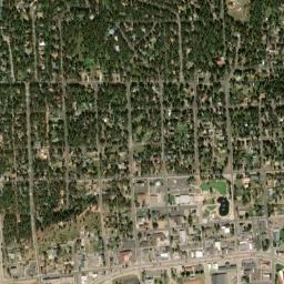Woodland Park map(satellite map)