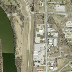 1415 North 1800 Road, Lawrence, KS 66044 High Resolution Satellite Map