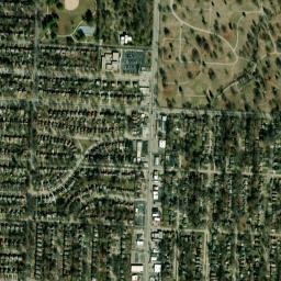 632 East 70th Street, Kansas City, MO High Resolution Satellite Map