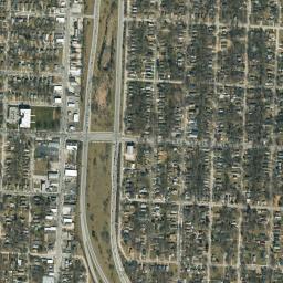 Satellite view of Heart of America Golf Course