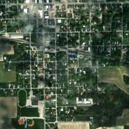 Oblong map(satellite map)