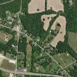 Bantam Ohio High Resolution Satellite Map