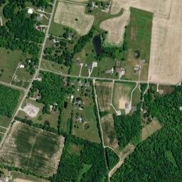 Clover Ohio High Resolution Satellite Map