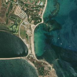 Satellite view of Is Figus