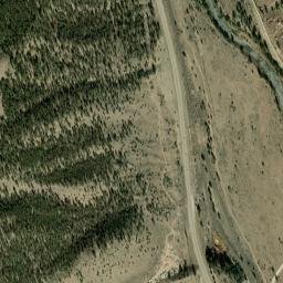 Princeton Colorado High Resolution Satellite Map