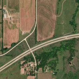 Interstate 70, Chapman, KS 67431, America High Resolution Satellite Map