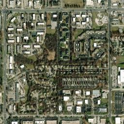 7505-7523 Quivira Road, Shawnee, KS High Resolution Satellite Map