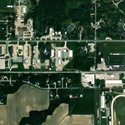 1904-1998 West Jourdan Street Newton IL High Resolution Satellite Map