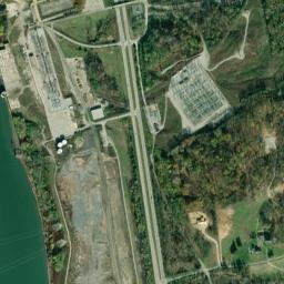 Blairsville Ohio High Resolution Satellite Map