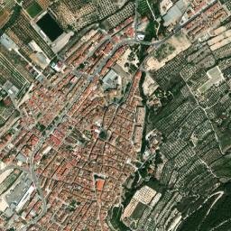 Enguera map(satellite map)