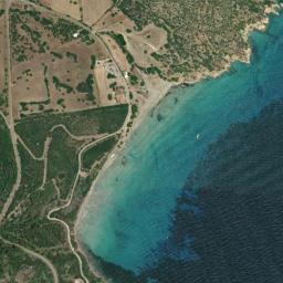 Satellite view of Sardinia Coequaddus