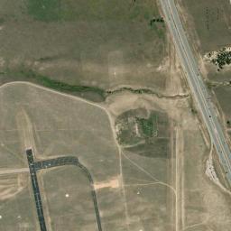 Satellite view of Pine Creek Golf Course