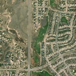 9856-9998 Meridian Road, Peyton, CO 80831 High Resolution Satellite Map