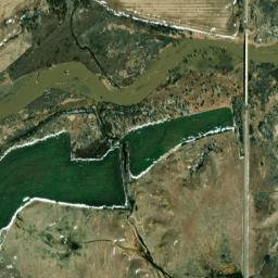 192nd Street Bunker Hill KS 67626 High Resolution Satellite Map