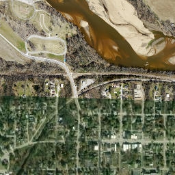 De Soto map(satellite map)