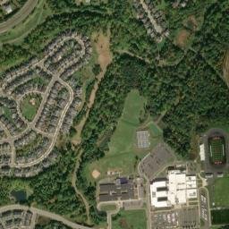 Loudoun Valley Estates map(satellite map)