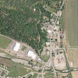 Hopland California High Resolution Satellite Map