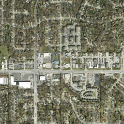 600-676 Kasold Drive, Lawrence, KS 66049 High Resolution Satellite Map