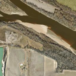 Satellite view of Eudora Riverview Golf Course