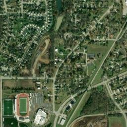 8433 Primrose Street De Soto KS 66018 High Resolution Satellite Map