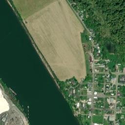 Racine Ohio High Resolution Satellite Map