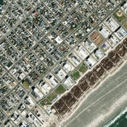 Wildwood Crest map(satellite map)