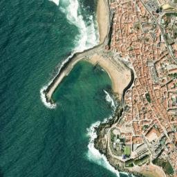 Ericeira map(satellite map)