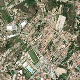Coruche map(satellite map)