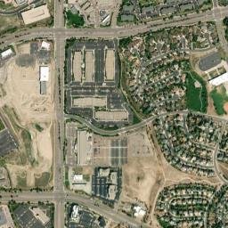 Summerset Drive Colorado Springs CO High Resolution Satellite Map