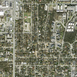 1116-1132 Sunset Drive Lawrence KS High Resolution Satellite Map