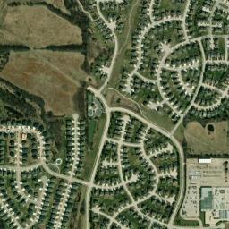 Satellite view of Falcon Ridge Golf Course