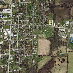 Sweet Springs map(satellite map)