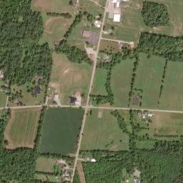 Neals Corner Ohio High Resolution Satellite Map