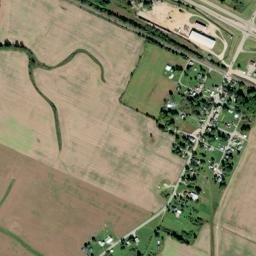 Macon Ohio High Resolution Satellite Map